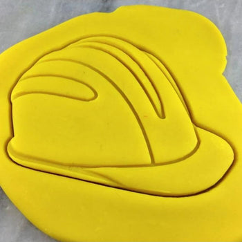 Construction Hard Hat Cookie Cutter Detailed