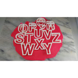 Coolvetica Cookie Cutter Letter Set - Letters/ Numbers/ Shapes