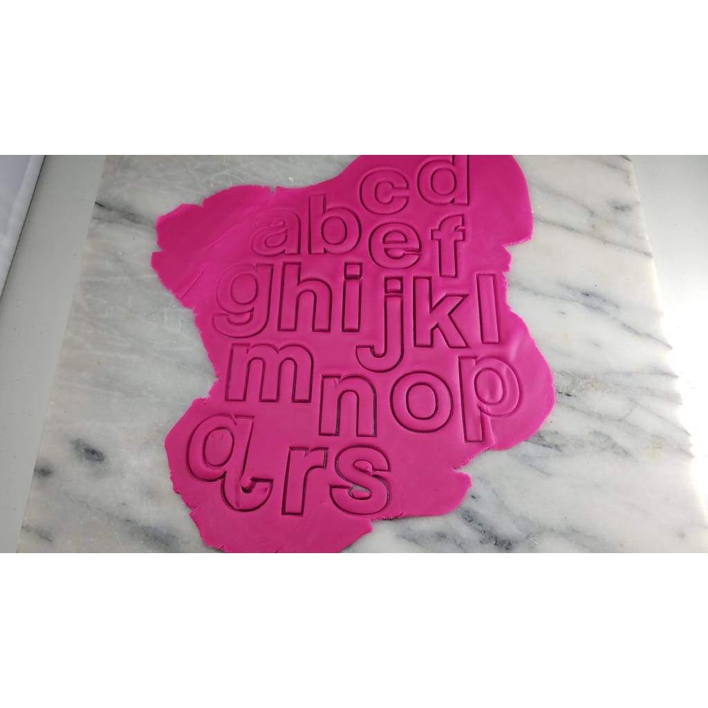 Coolvetica Cookie Cutter Letter Set - Letters/ Numbers/ Shapes