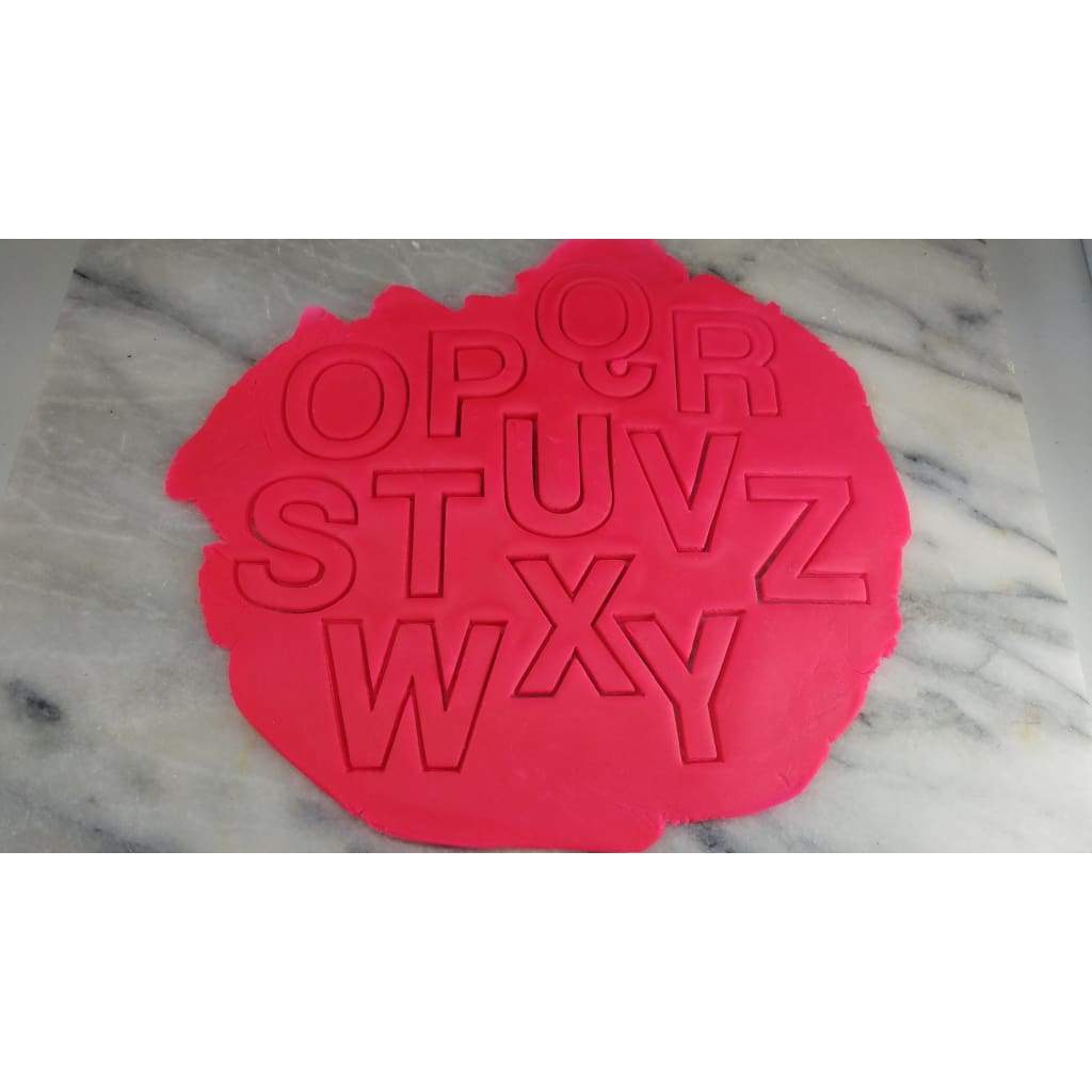 Coolvetica Cookie Cutter Letter Set - Letters/ Numbers/ Shapes