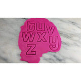 Coolvetica Cookie Cutter Letter Set - Letters/ Numbers/ Shapes