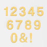 Coolvetica Cookie Cutter Letter Set Letters/ Numbers/ Shapes Cookie Cutter Lady