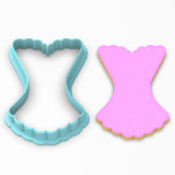 Corset #1 Cookie Cutter Outline - Bachelorette & Bachelor