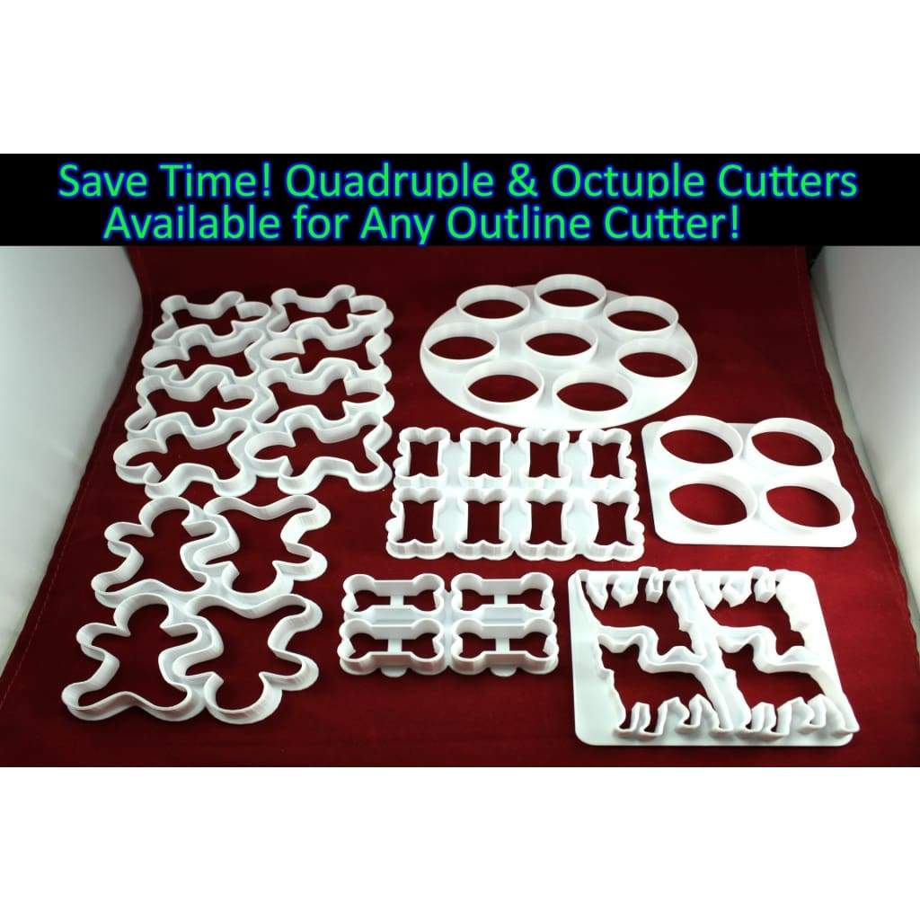 Cow Outline Cookie Cutter #1 - Animals & Dinosaurs