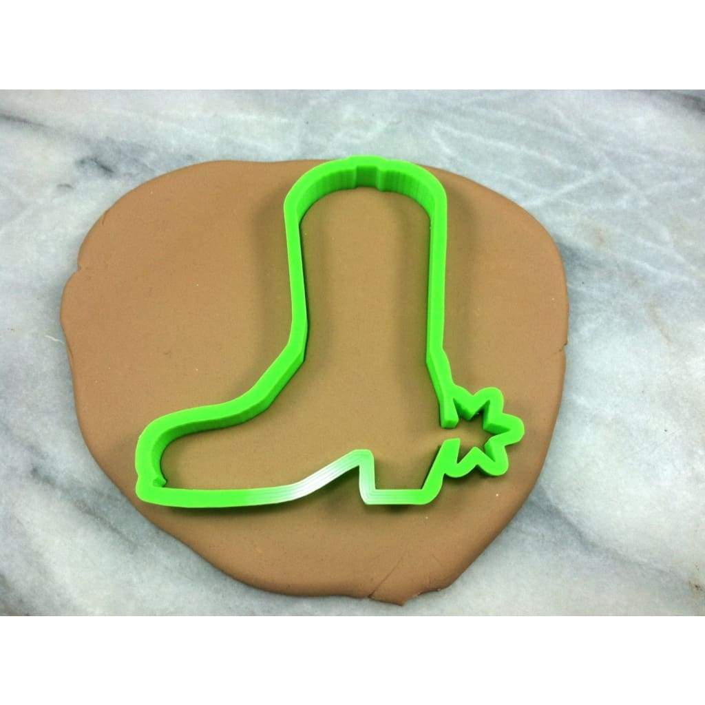 Cowboy Boot Cookie Cutter Outline - Boys/ Army / Outdoorsman