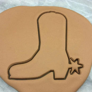 Cowboy Boot Cookie Cutter Outline - Boys/ Army / Outdoorsman