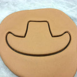 Cowboy Hat Cookie Cutter Outline - Boys/ Army / Outdoorsman