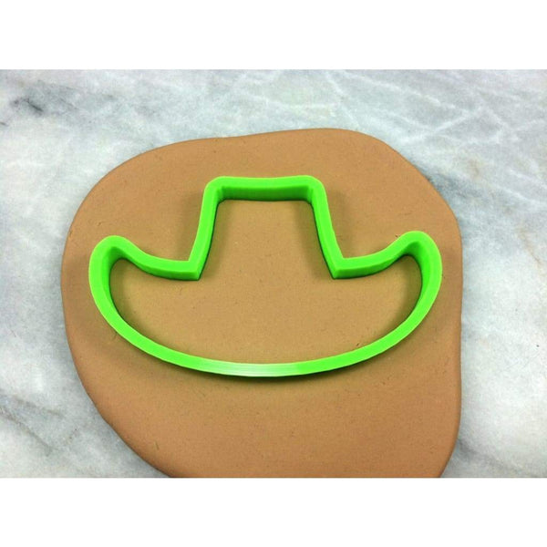 Cowboy Hat Cookie Cutter Outline - Boys/ Army / Outdoorsman