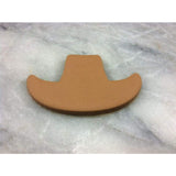 Cowboy Hat Cookie Cutter Outline - Boys/ Army / Outdoorsman