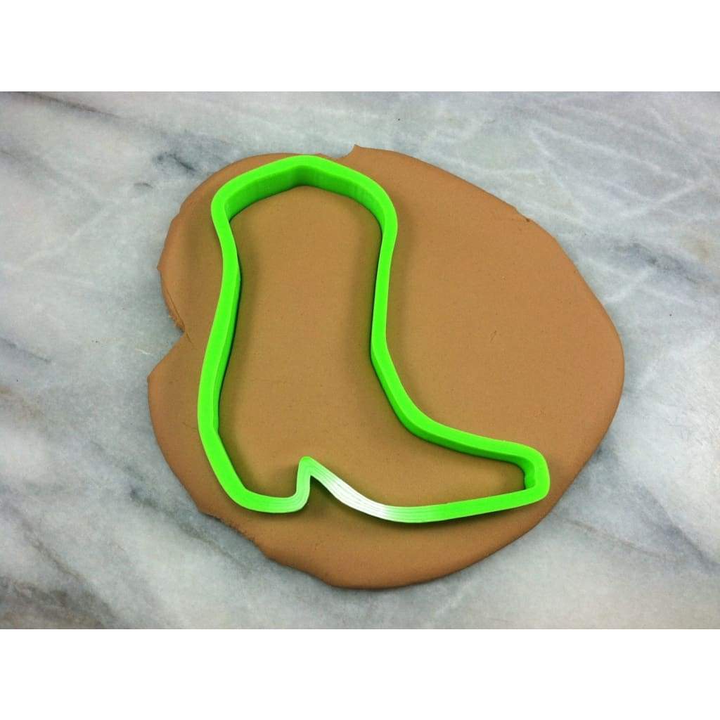 Cowgirl Boot Outline Cookie Cutter Outline - Girly / Dolls / Princess