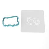 Crane Love Cookie Cutter | Stamp | Stencil #1 Comic Book / Vehicles Cookie Cutter Lady 2 Inch Small Cupcake Cutter Only Yes