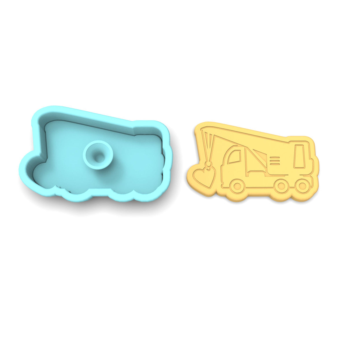Crane Love Cookie Cutter | Stamp | Stencil #1 Comic Book / Vehicles Cookie Cutter Lady 