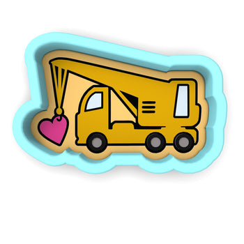 Crane Love Cookie Cutter | Stamp | Stencil #1 Comic Book / Vehicles Cookie Cutter Lady 