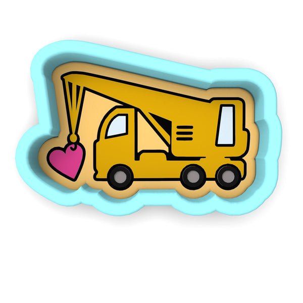 Crane Love Cookie Cutter | Stamp | Stencil #1 Comic Book / Vehicles Cookie Cutter Lady 