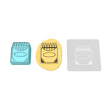Crayon Box Cookie Cutter | Stamp | Stencil #1