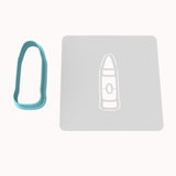 Crayon Cookie Cutter | Stamp | Stencil #1
