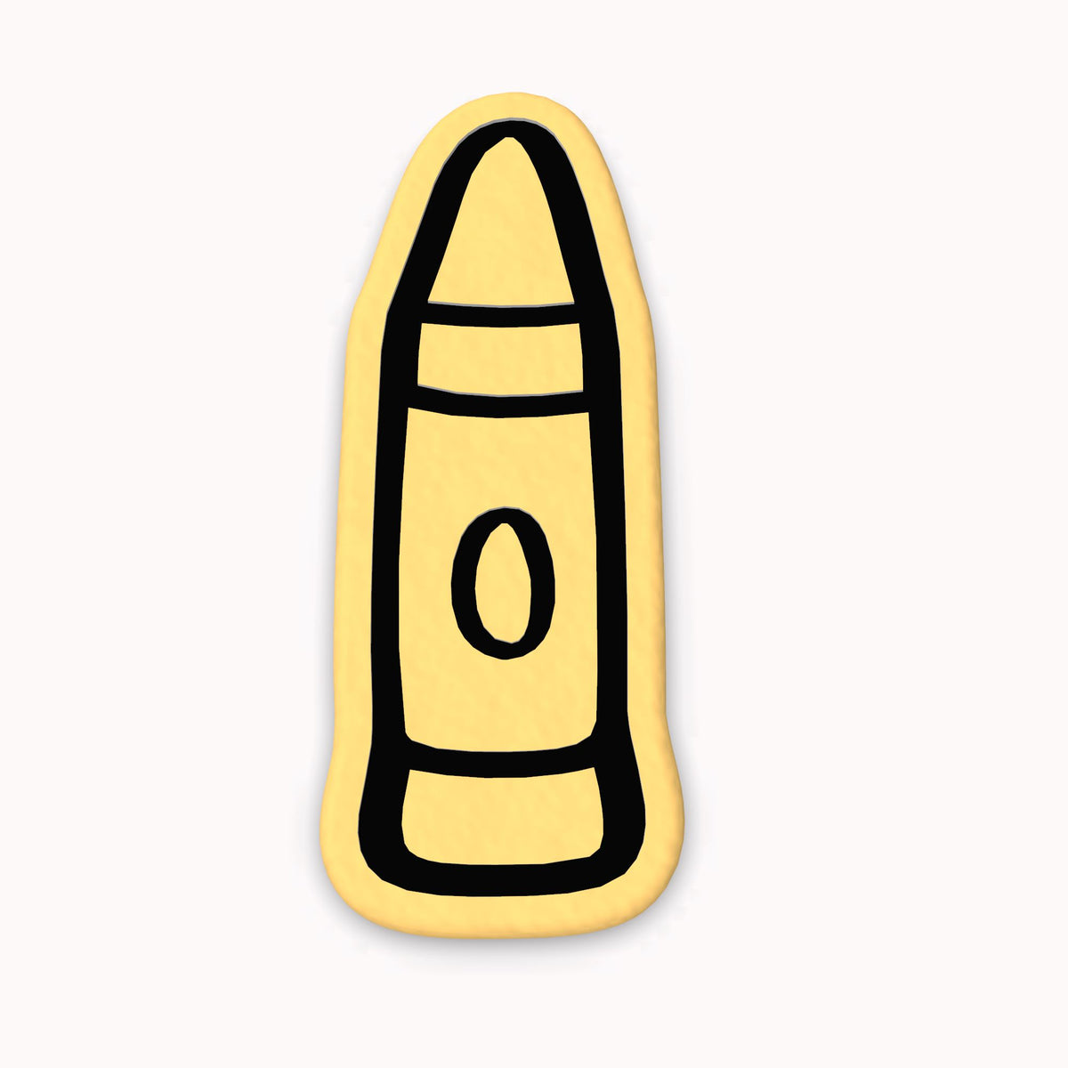 Crayon Cookie Cutter | Stamp | Stencil #1