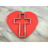Cross Outline #1 Cookie Cutter - Letters/ Numbers/ Shapes