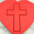 Cross Outline #1 Cookie Cutter - Letters/ Numbers/ Shapes