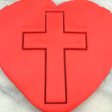 Cross Outline #1 Cookie Cutter - Letters/ Numbers/ Shapes