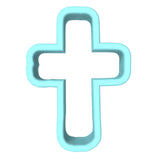 Cross Wood Cookie Cutter | Stamp | Stencil #1 Animals & Dinosaurs Cookie Cutter Lady MINI - 2 Inches (5cm) Cookie Cutter ONLY (Outline) 