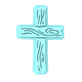 Cross Wood Cookie Cutter | Stamp | Stencil #1 Animals & Dinosaurs Cookie Cutter Lady MINI - 2 Inches (5cm) Stamp ONLY 