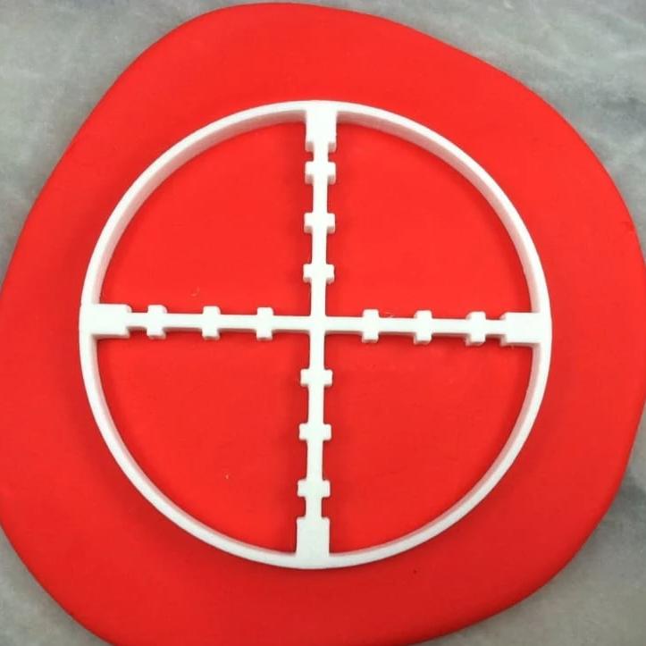 Crosshair Cookie Cutter #1