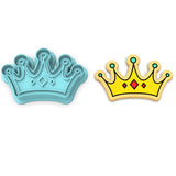 Crown Cookie Cutter | Stamp | Stencil #1