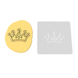 Crown Cookie Cutter | Stamp | Stencil #1