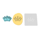 Crown Cookie Cutter | Stamp | Stencil #1