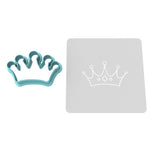 Crown Cookie Cutter | Stamp | Stencil #1