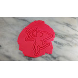Cupid Cookie Cutter  Stamp & Outline #1