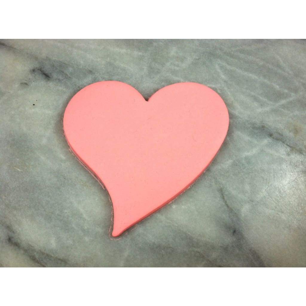 Curved Heart Cookie Cutter Outline - Wedding / Baby / V Day