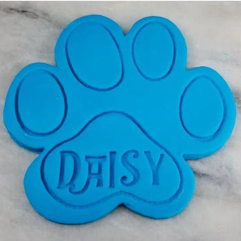 Custom Dog Paw Personalized Cookie Cutter - Dogs & Cats