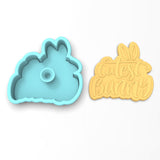 Cutest Bunny Cookie Cutter | Stamp | Stencil #1
