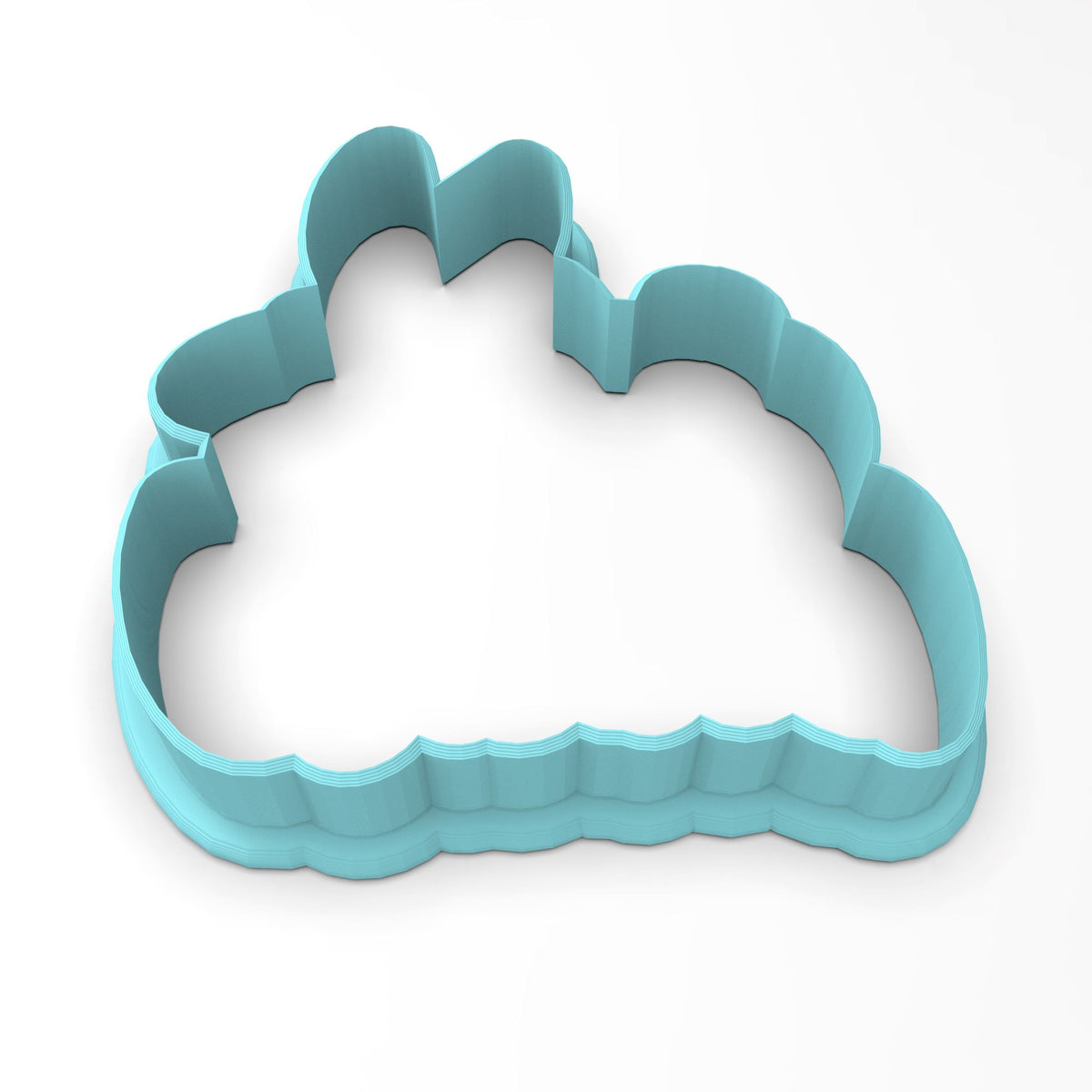Cutest Bunny Cookie Cutter | Stamp | Stencil #1