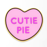 Cutie Pie Valentine Heart Cookie Cutter | Stamp | Stencil