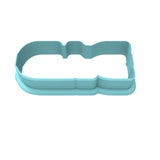 Dad I Love You Cookie Cutter | Stamp | Stencil #2