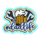 Dad Life Cookie Cutter | Stamp | Stencil #1 Cookie Cutter Lady 