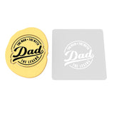 Dad: Man Myth Legend Cookie Cutter | Stamp | Stencil #2 Boys/ Army / Outdoorsman Cookie Cutter Lady 2 Inch Small Cupcake Stamp Only Yes