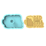 Dad Needs a Beer Cookie Cutter | Stamp | Stencil #1 Cookie Cutter Lady 
