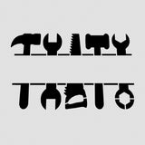 Dad's Tools Cookie Cutter | Stamp | Stencil #1