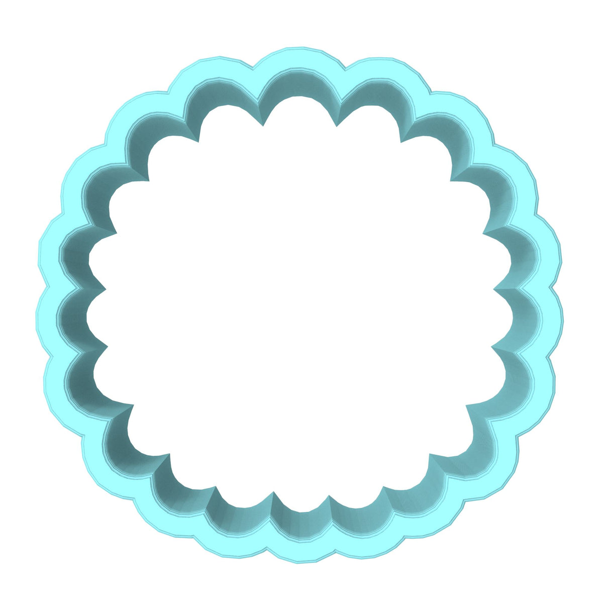 Daisy Flower Cookie Cutter | Stamp | Stencil #2 Animals & Dinosaurs Cookie Cutter Lady MINI - 2 Inches (5cm) Cookie Cutter ONLY (Outline) 