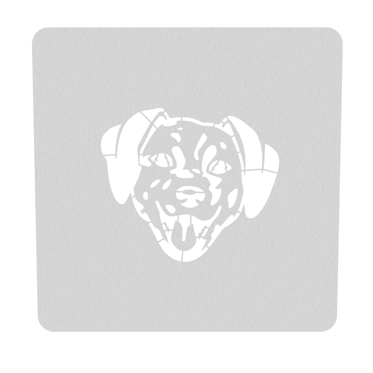Dalmatian Cookie Cutter | Stamp | Stencil #1 Animals & Dinosaurs Cookie Cutter Lady MINI - 2 Inches (5cm) Stencil ONLY 