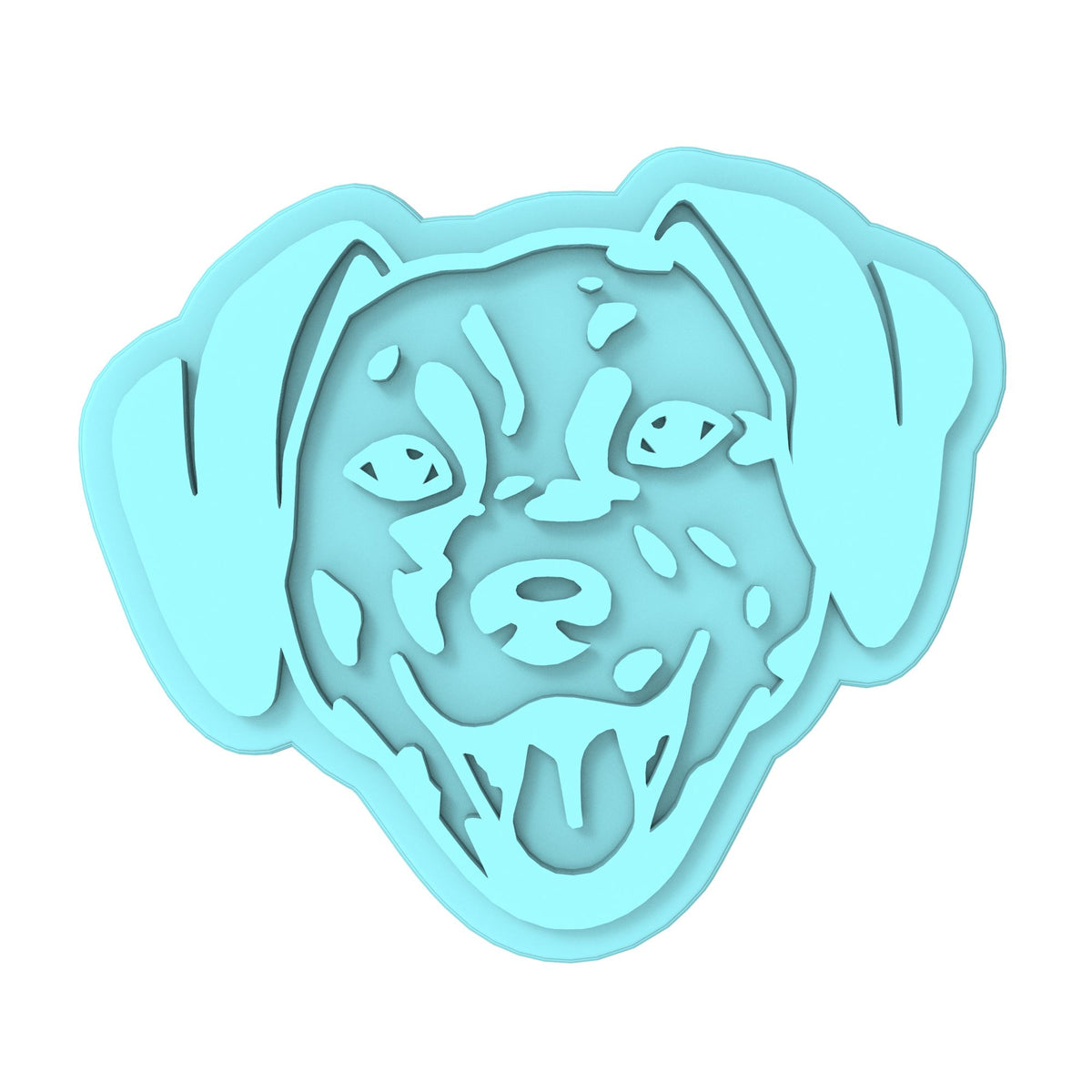 Dalmatian Cookie Cutter | Stamp | Stencil #1 Animals & Dinosaurs Cookie Cutter Lady MINI - 2 Inches (5cm) Stamp ONLY 