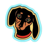 Dashund Cookie Cutter | Stamp | Stencil #1 Animals & Dinosaurs Cookie Cutter Lady 