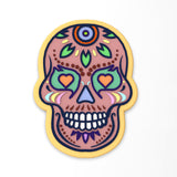 Day of the Dead Skull Cookie Cutter | Stamp | Stencil #3