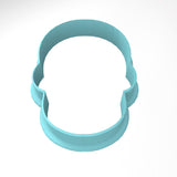 Day of the Dead Skull Cookie Cutter | Stamp | Stencil #3