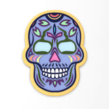 Day of the Dead Skull Cookie Cutter | Stamp | Stencil #4