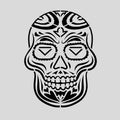 Day of the Dead Skull Cookie Cutter | Stamp | Stencil #5